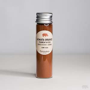 Agwata Orange – Natural Earth Pigment(N° 028, Edition: June 2024)Dokolo District, Uganda