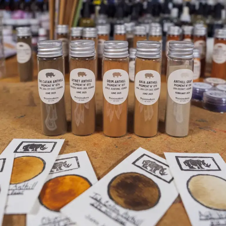 Pigment Set – Natural Anthill Earth Pigments(Edition: June 2025)