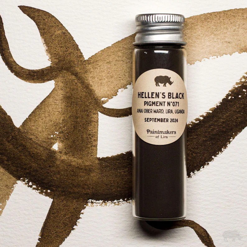 Hellen’s Black – Natural Earth Pigment